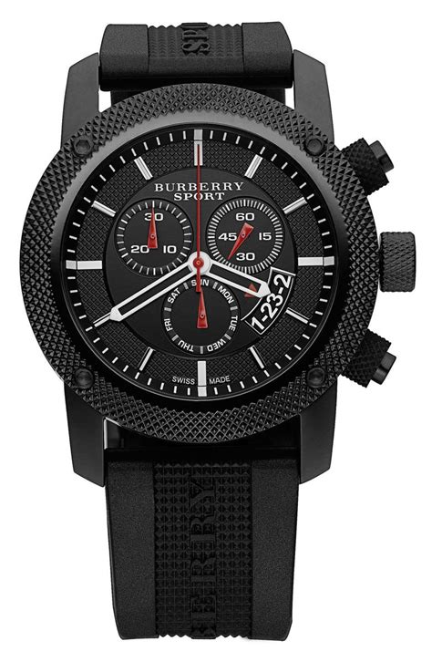 watches burberry sport|Burberry chronograph watch.